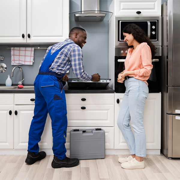 can you provide an estimate for cooktop repair before beginning any work in Wintersville Ohio